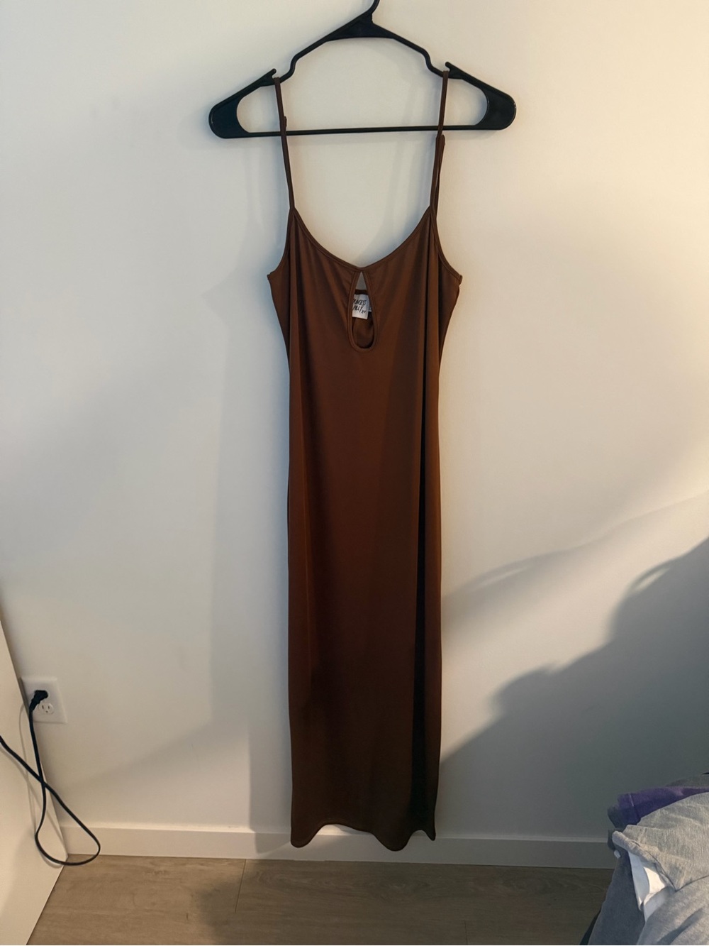 princess polly long brown dress | Dresses | Princess Polly Fitted Midi Medium up detailing 100% silk crepe nylon lace Vintage 1970s Black Velvet Size:42 Regular
